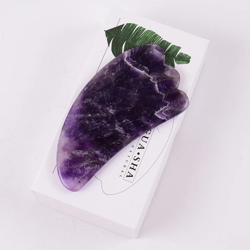Amethyst Roller Massage Set