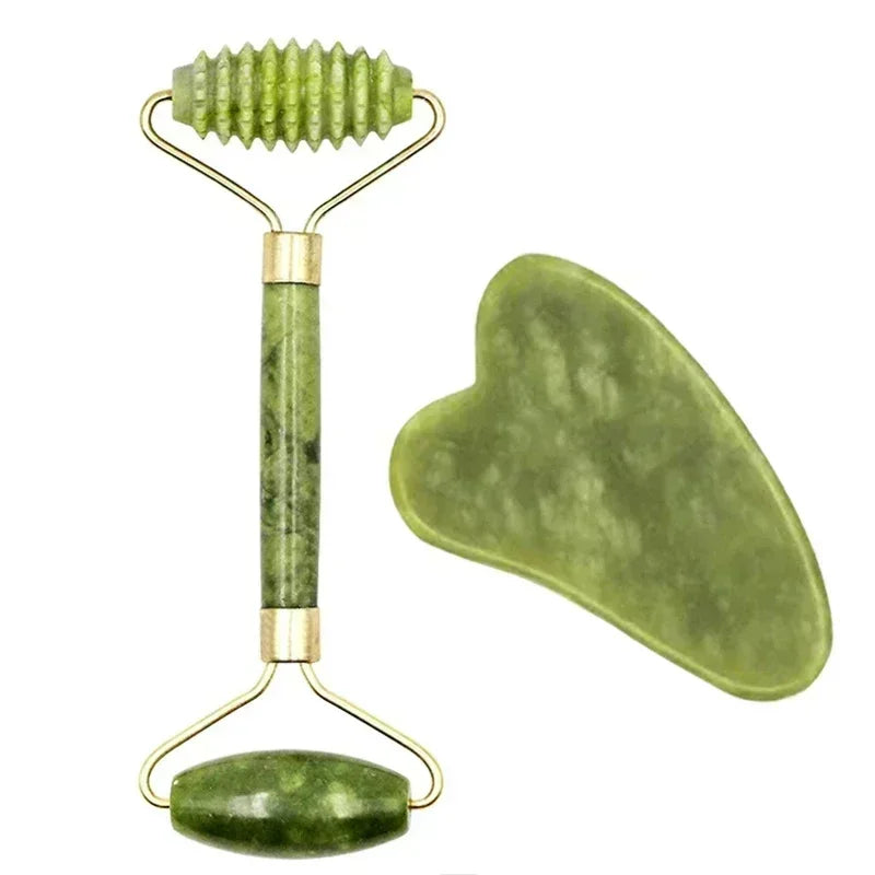 Jade Roller Massage Set