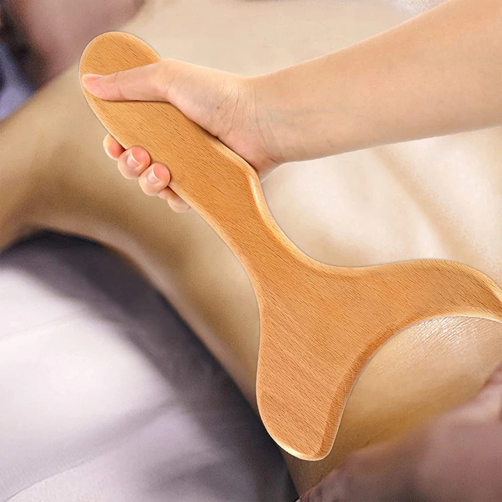 Wooden Massage Therapy Set