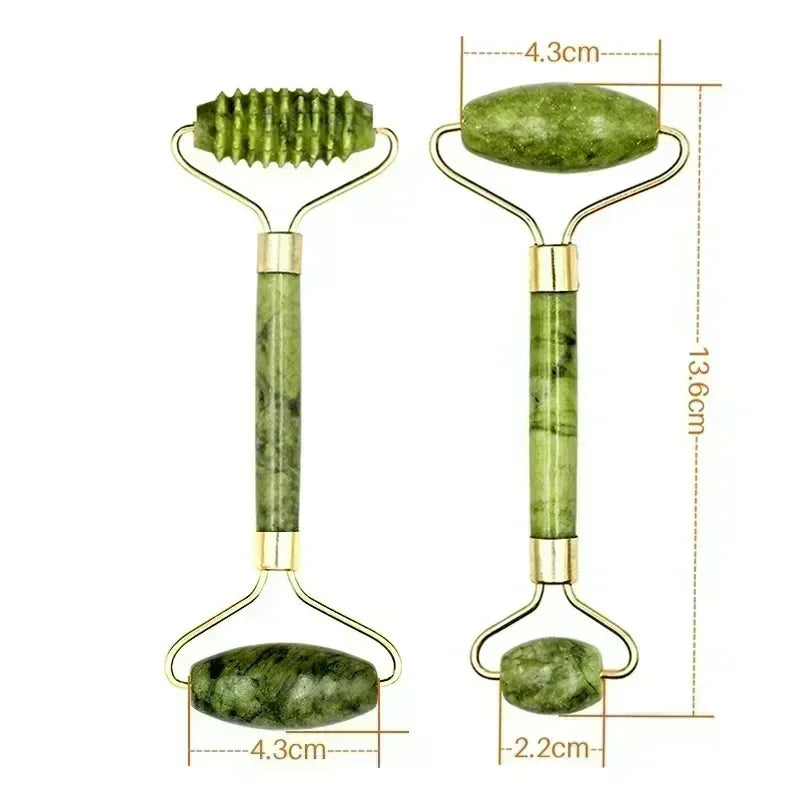 Jade Roller Massage Set