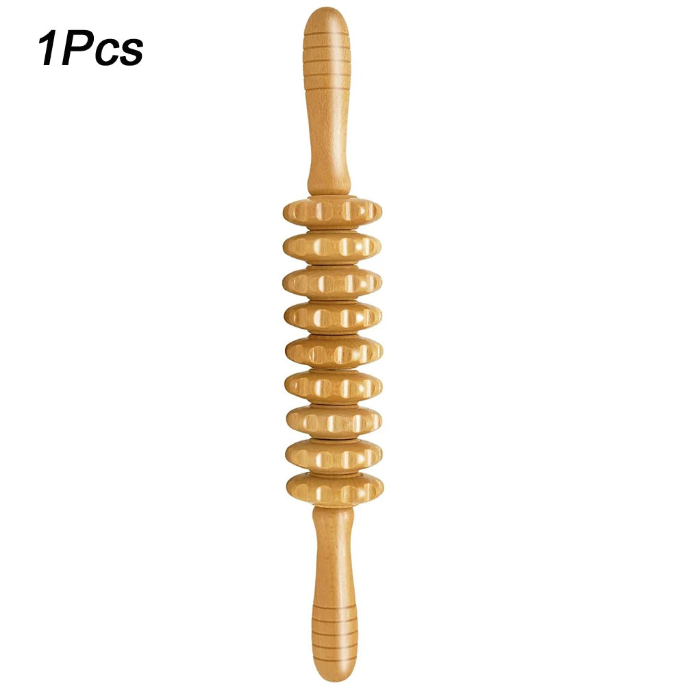 Wooden Massage Therapy Set