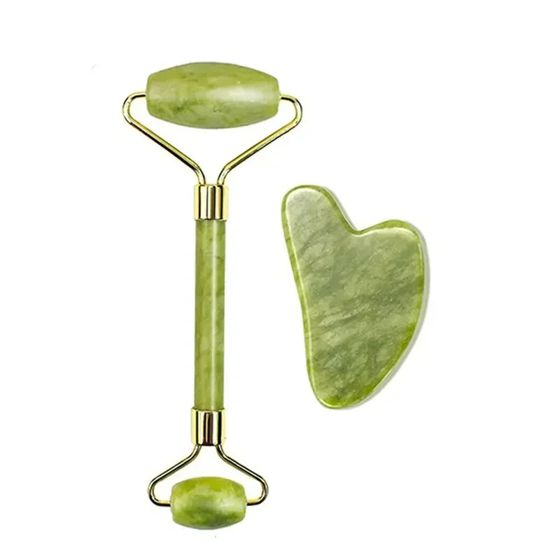 Jade Roller Massage Set
