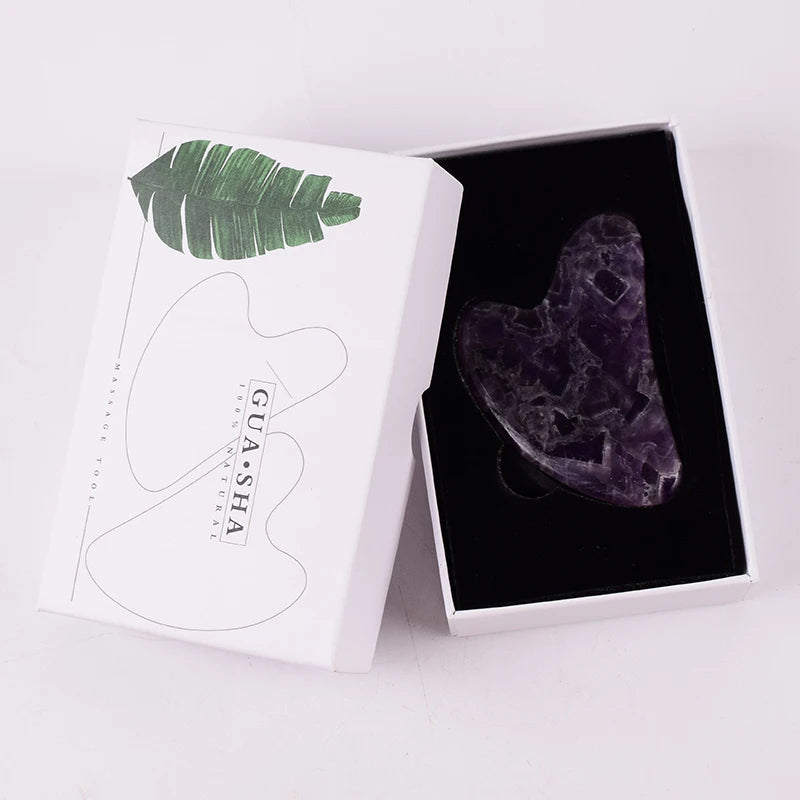 Amethyst Roller Massage Set