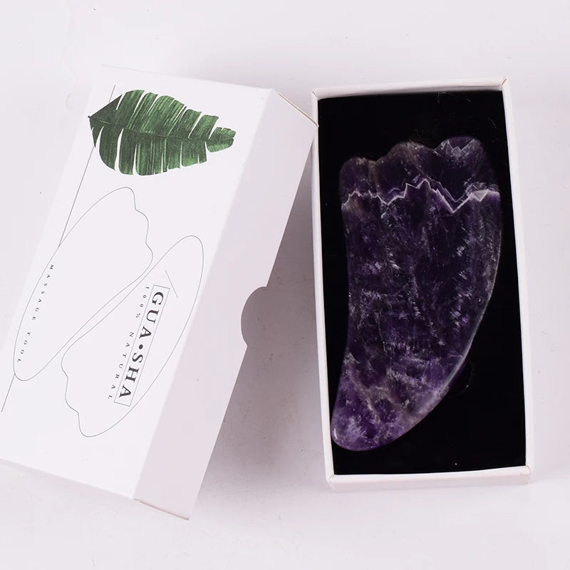 Amethyst Roller Massage Set