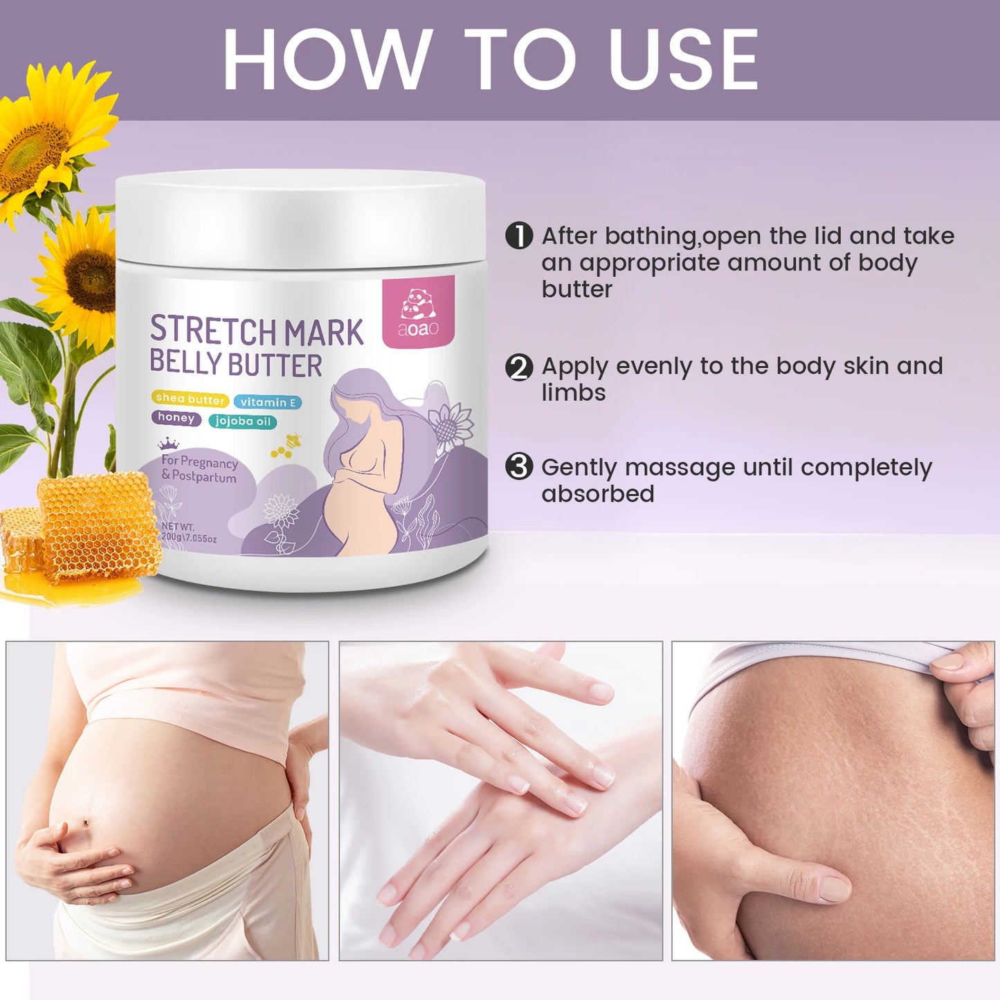 Stretch Mark Belly Butter
